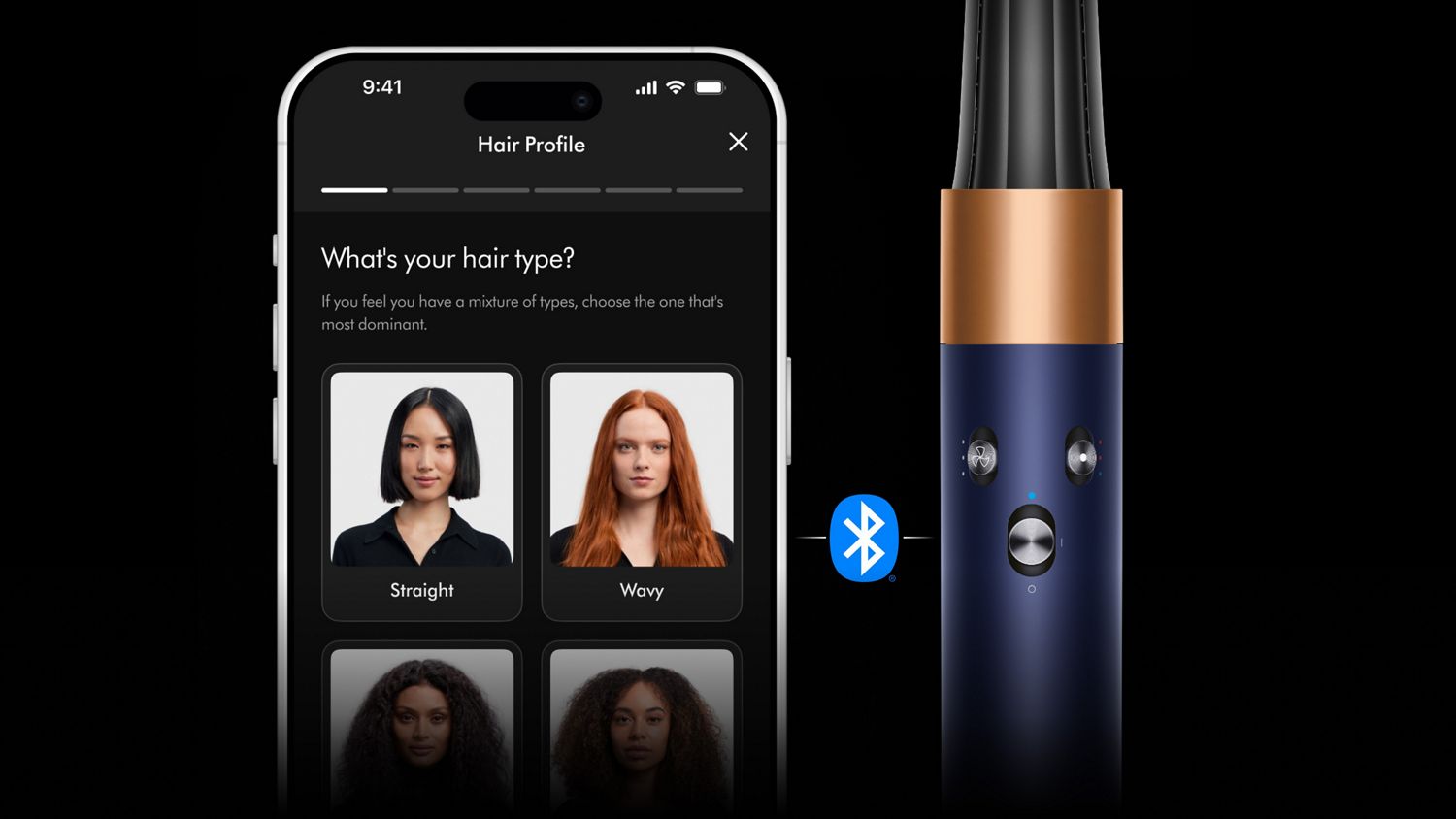 Dyson Airwrap i.d. Prussian Blue / Rich Copper и приложение MyDyson
