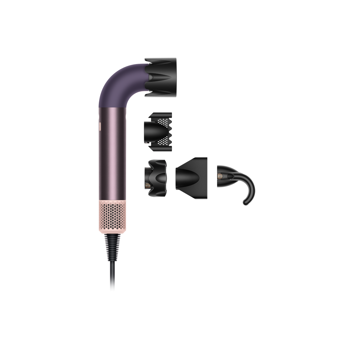 Dyson Supersonic r HD17 Straight+Wavy / Jasper Plum