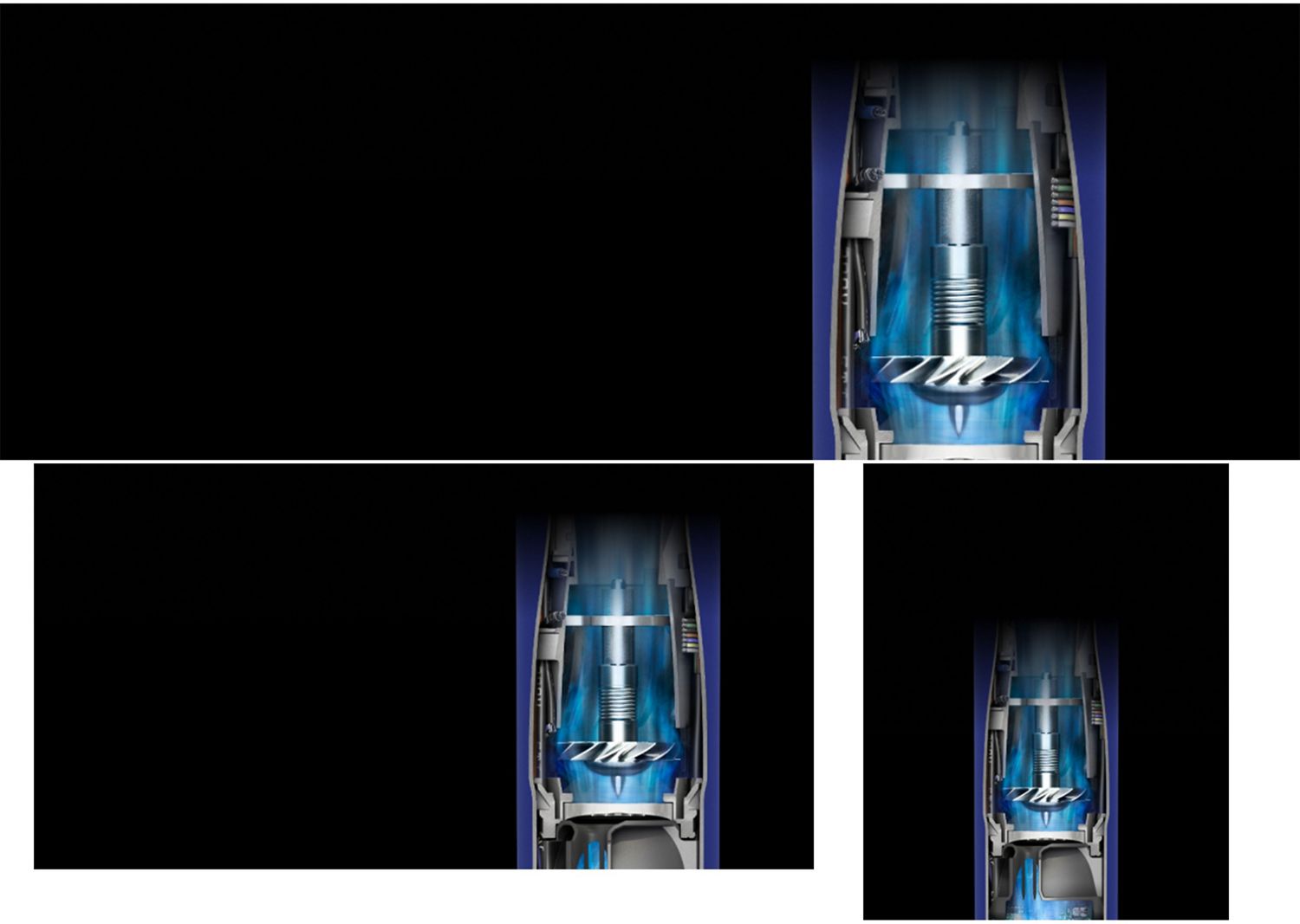 Схема двигателя Dyson Airwrap i.d.
