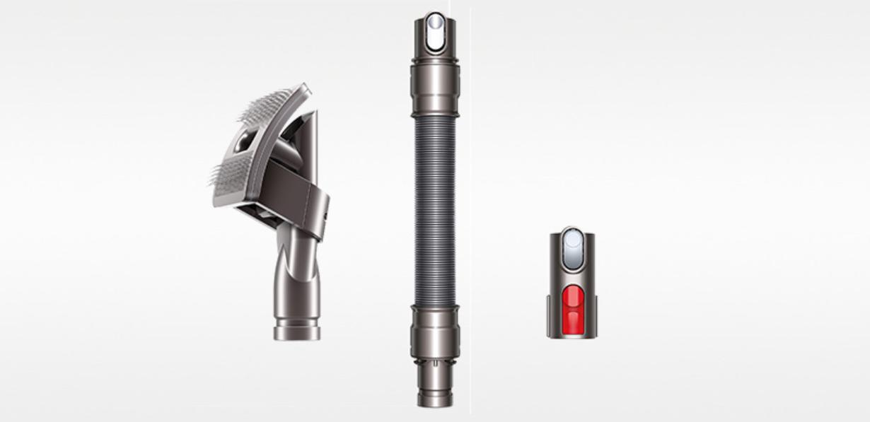 Комплект Dyson Pet grooming kit 972205-01: щётка, гибкий шланг и адаптер