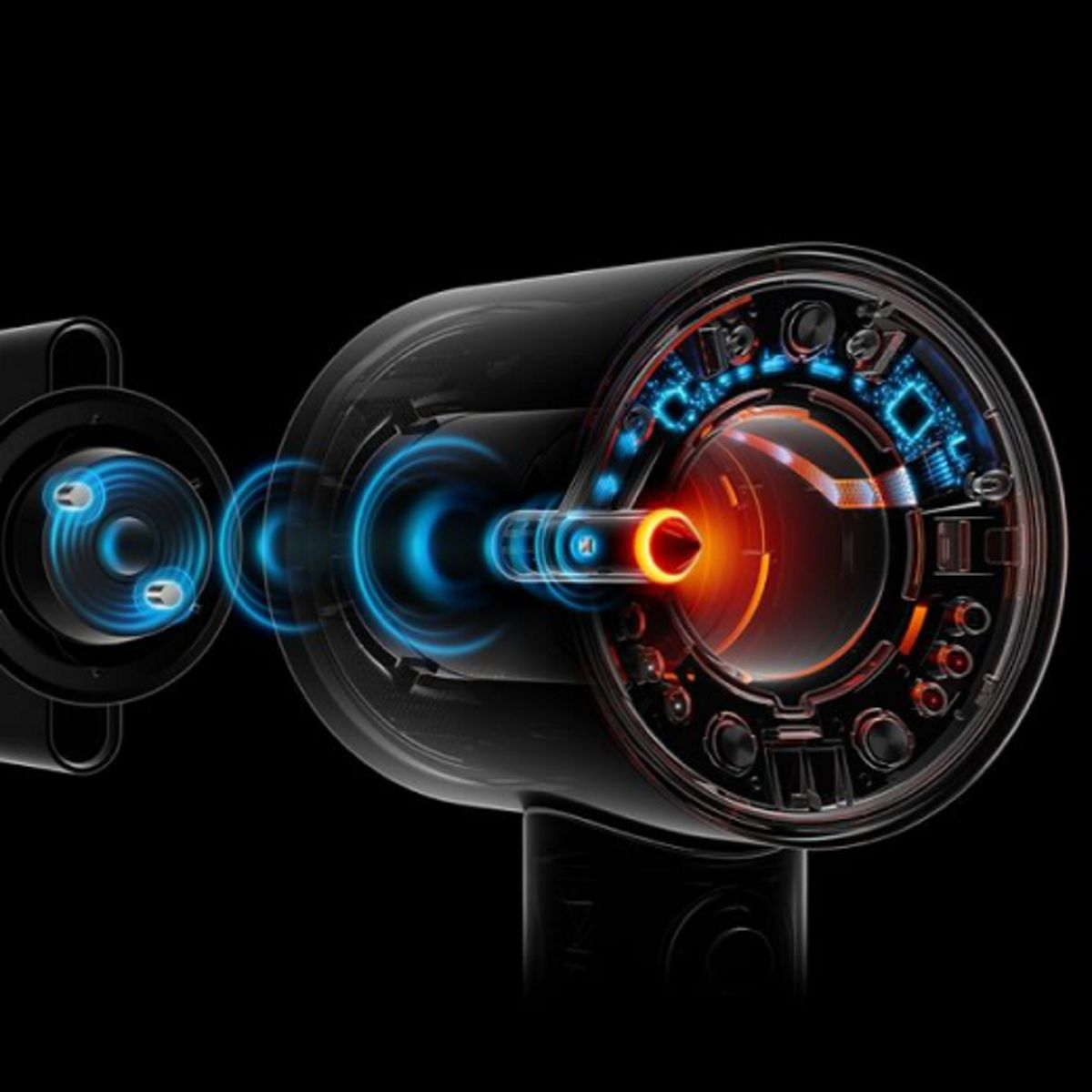 Технология распознавания насадок Dyson Supersonic Nural